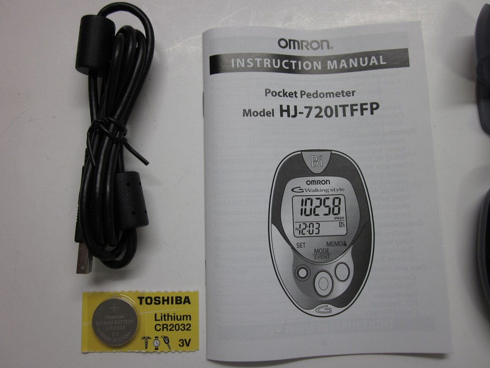 Omron HJ-720IT Walking Style Pocket Pedometer