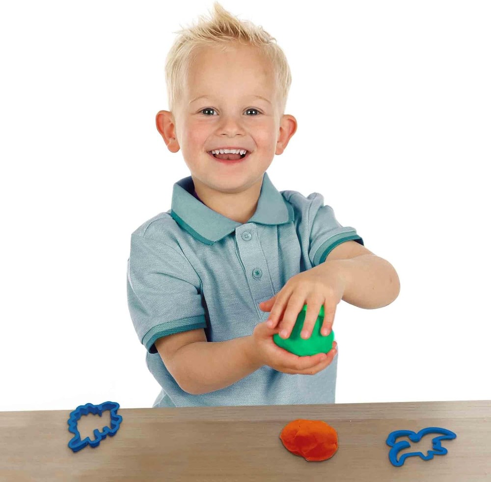 SES Creative 00887 Dough Cutters-Dinos, Various