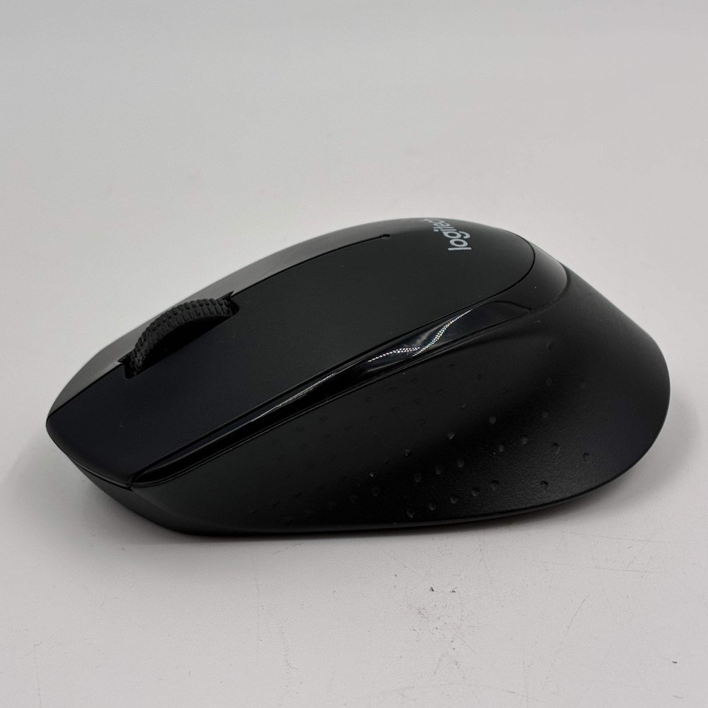 Logitech K345 Wireless Keyboard & M275 Mouse Bundle Black - Used A