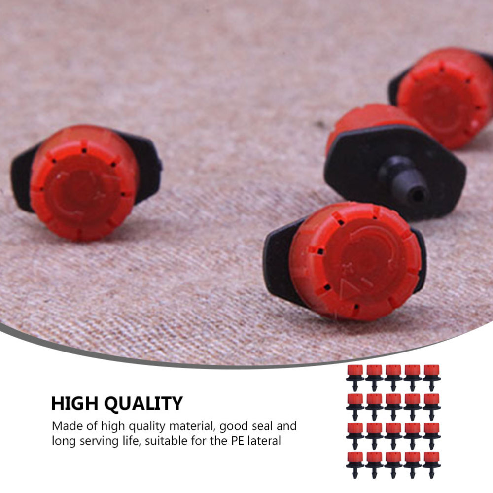 100PCS adjustable drip emitters Garden Irrigation Drippers Micro Dripper