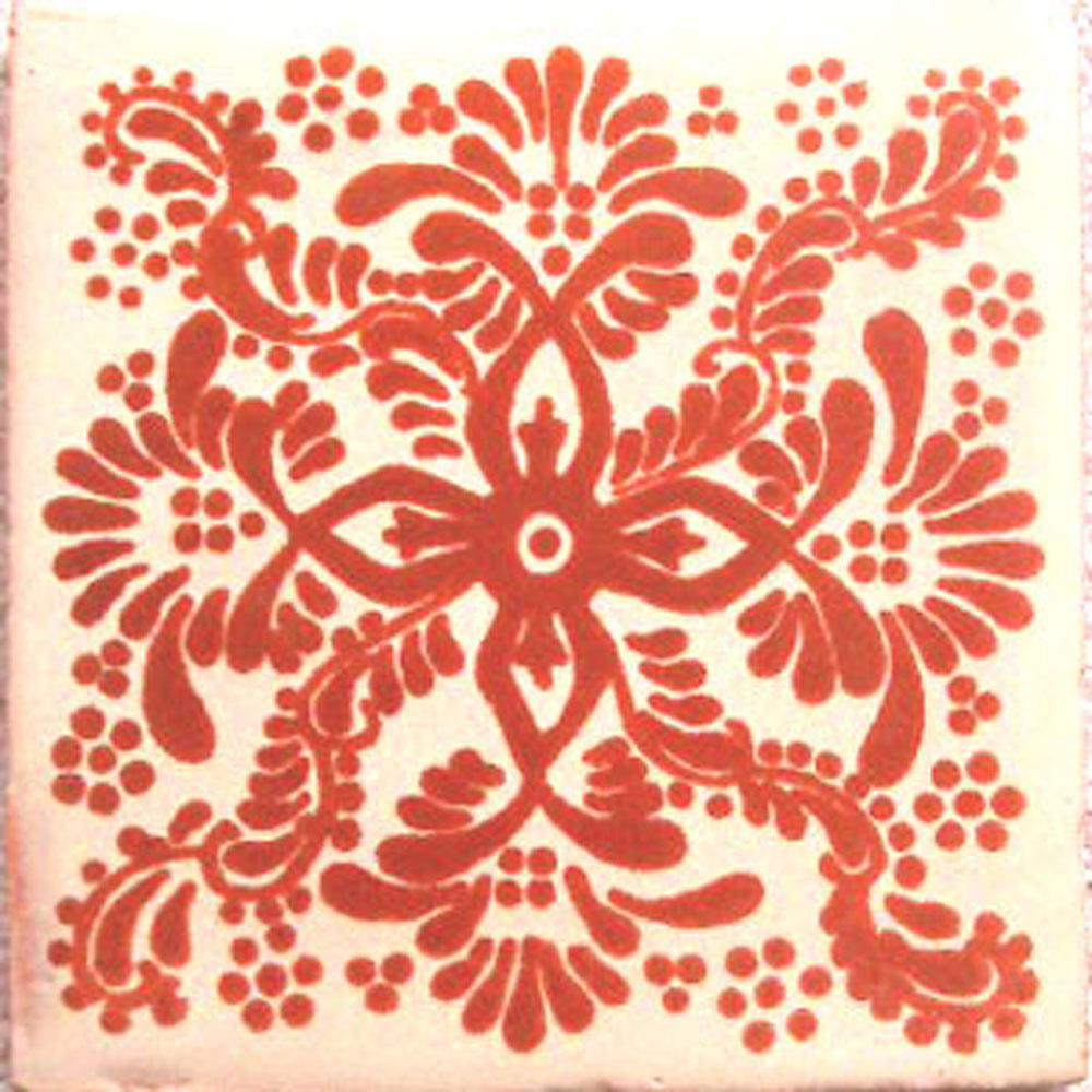#C059 MEXICAN CERAMIC HANDMADE TALAVERA TILE SETS