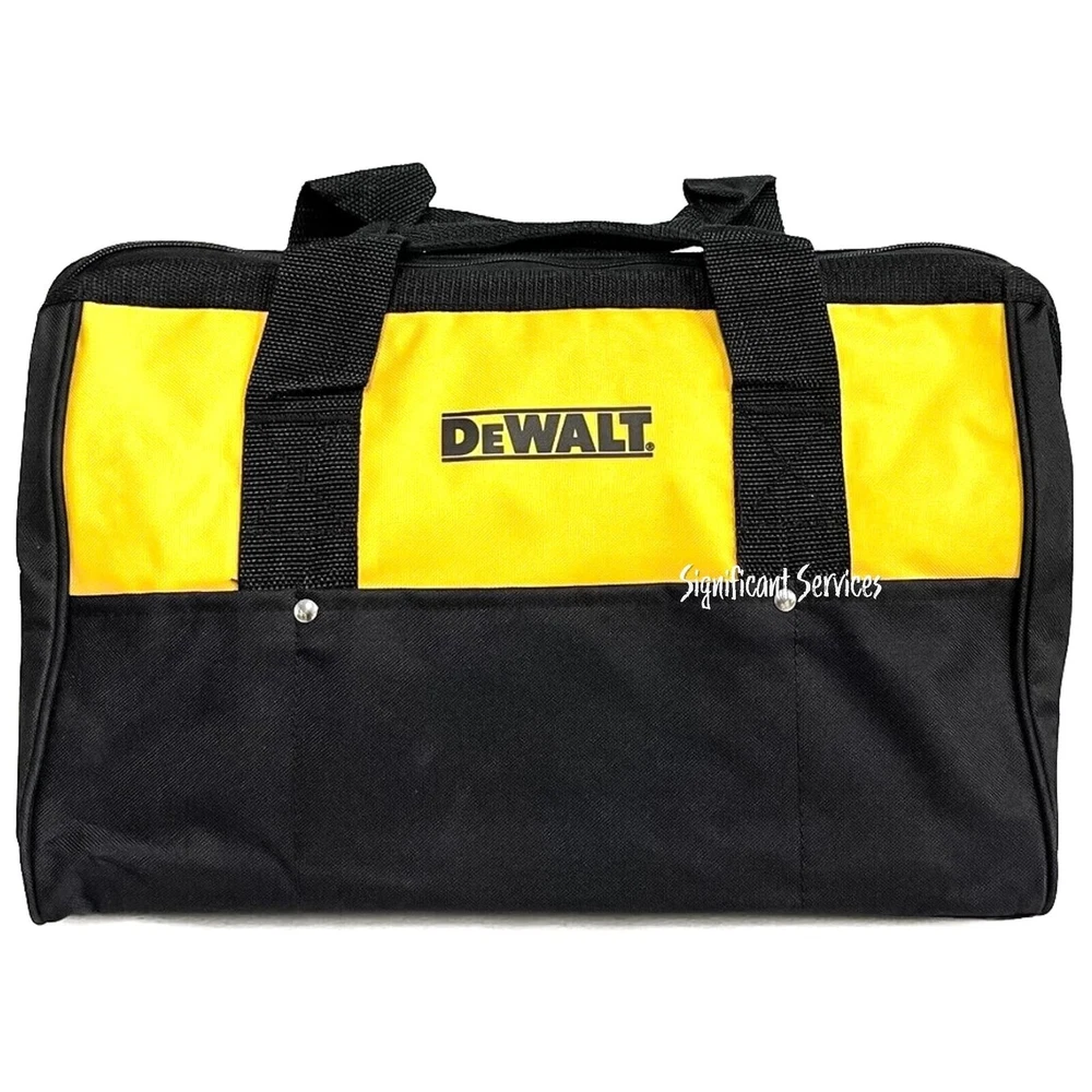 DeWALT 12" Heavy Duty 20V Rails Contractor Storage Carry Case Drill Tool Ba