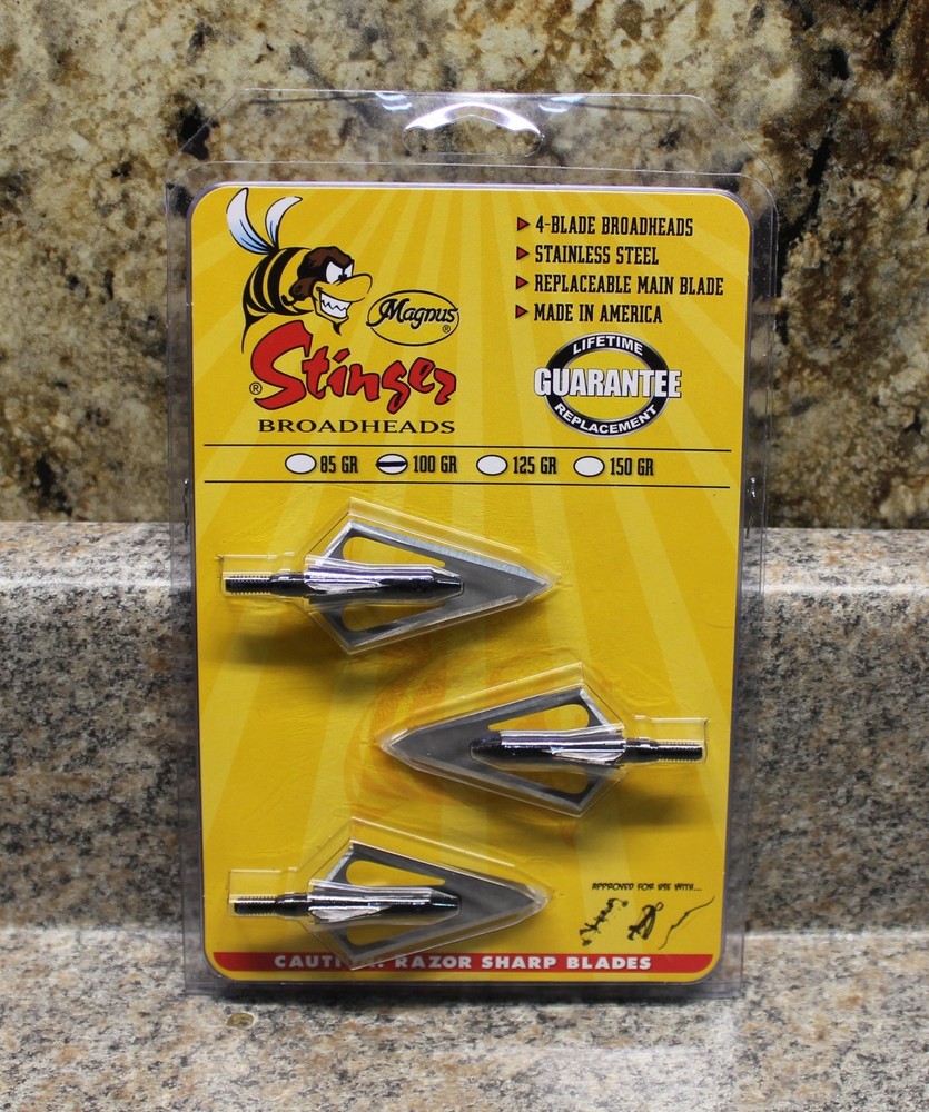 Stinger Broadheads 100GR (MASS100-4)