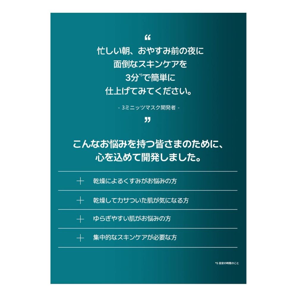 Madecassoside 3-Minute Mask