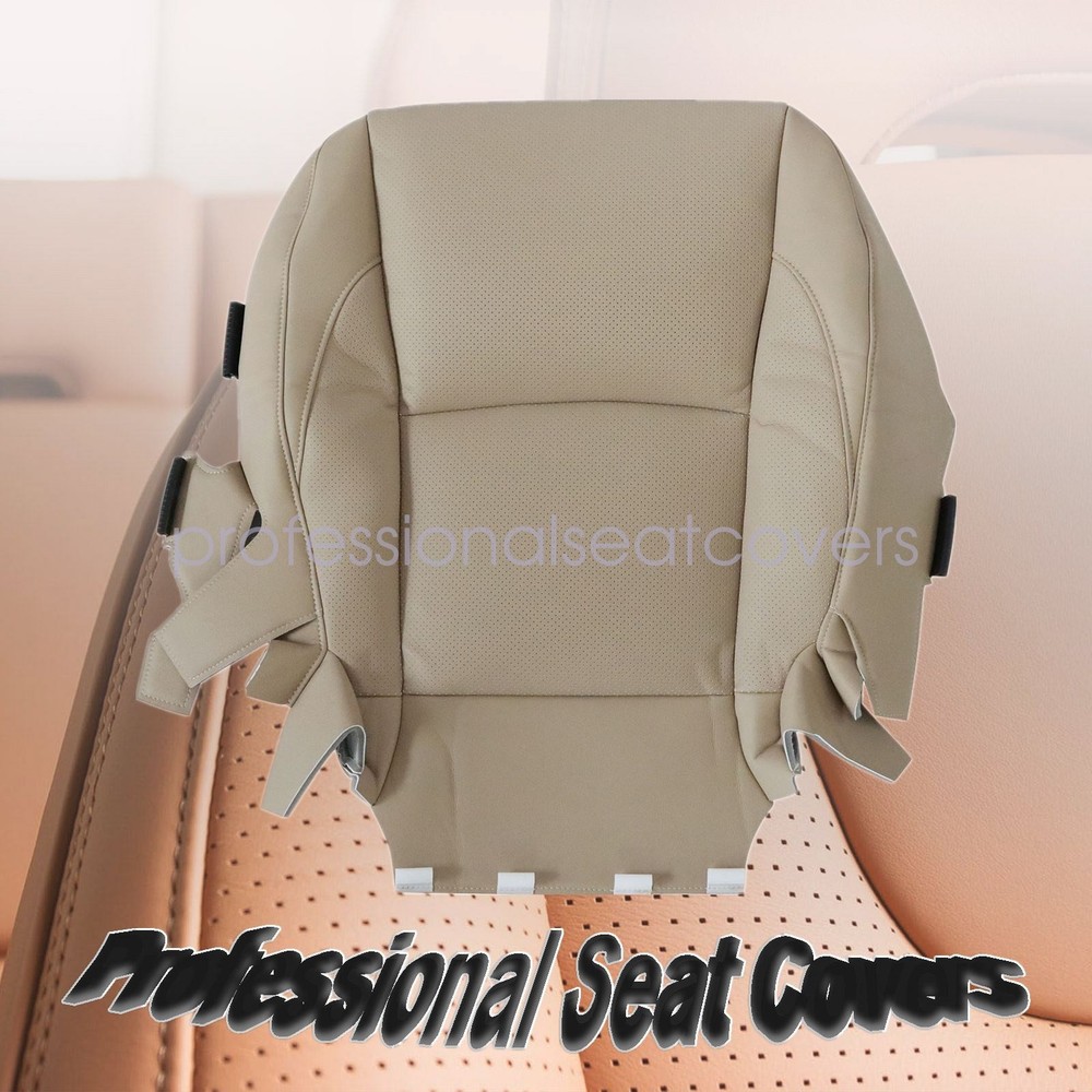 Driver Replacement Leather Lower Seat Cover Tan Fits 2007-2012 Lexus ES350