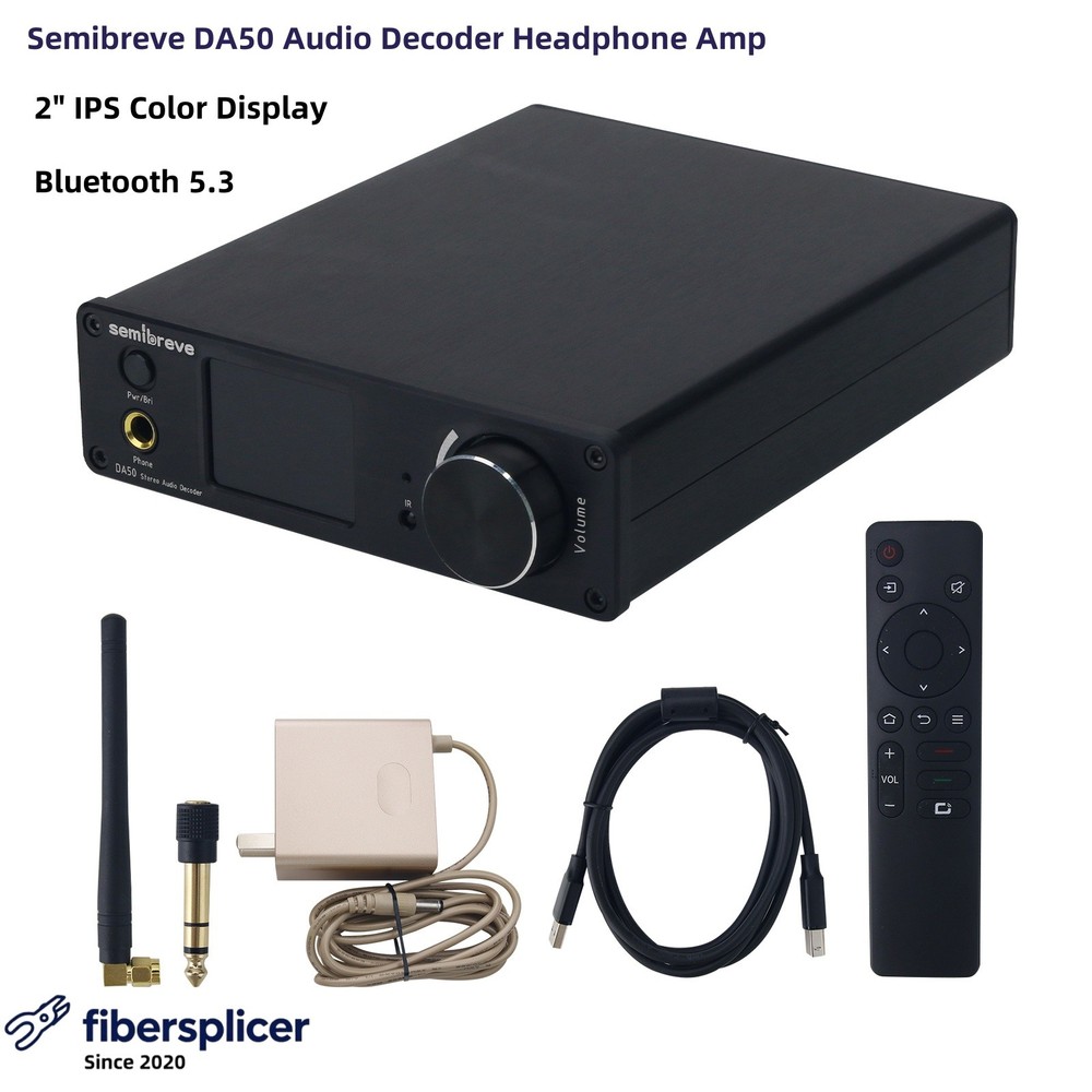 DA50 Stereo Audio Decoder Headphone Amp w/ AK4499EX & USB Interface Semibreve