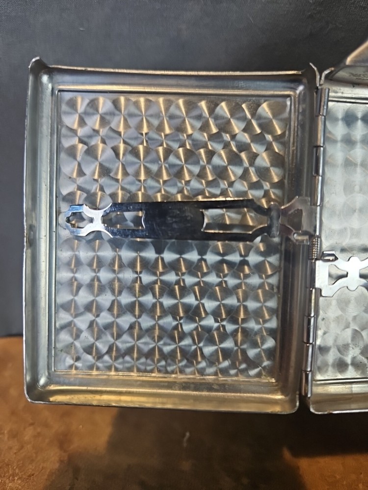 Ronson Mastercase Lighter Cigarette Case Vintage