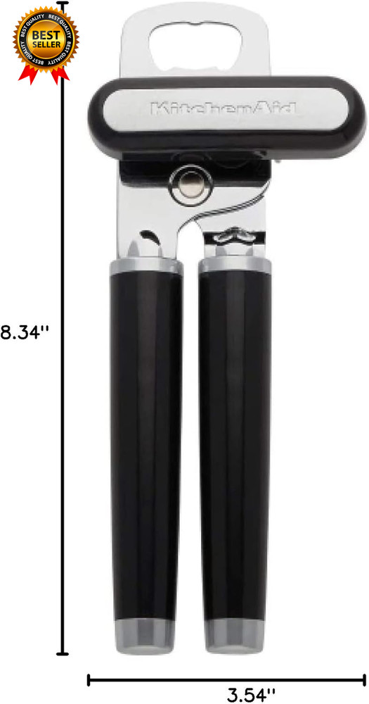 Classic Multifunction Can Opener and Bottle Opener Easy to Use Razor Sharp