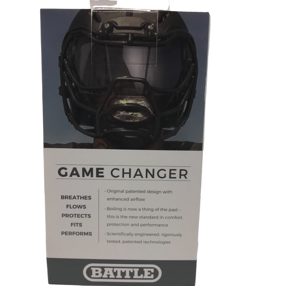 Battle Silver Chrome Predator Mouthguard