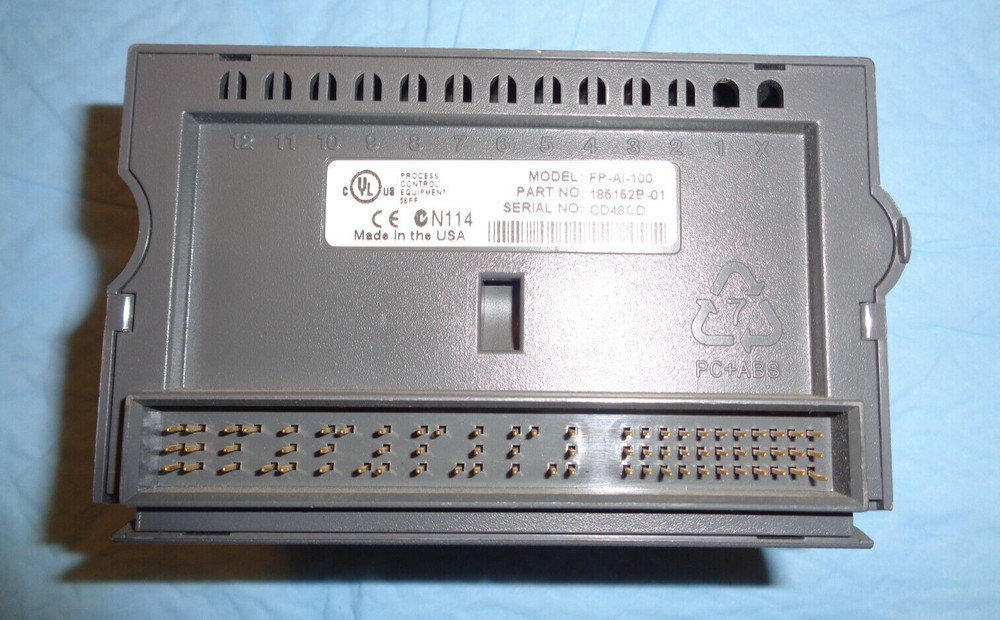 National Instruments NI FP-AI-110 FieldPoint 8 Channel Input Module