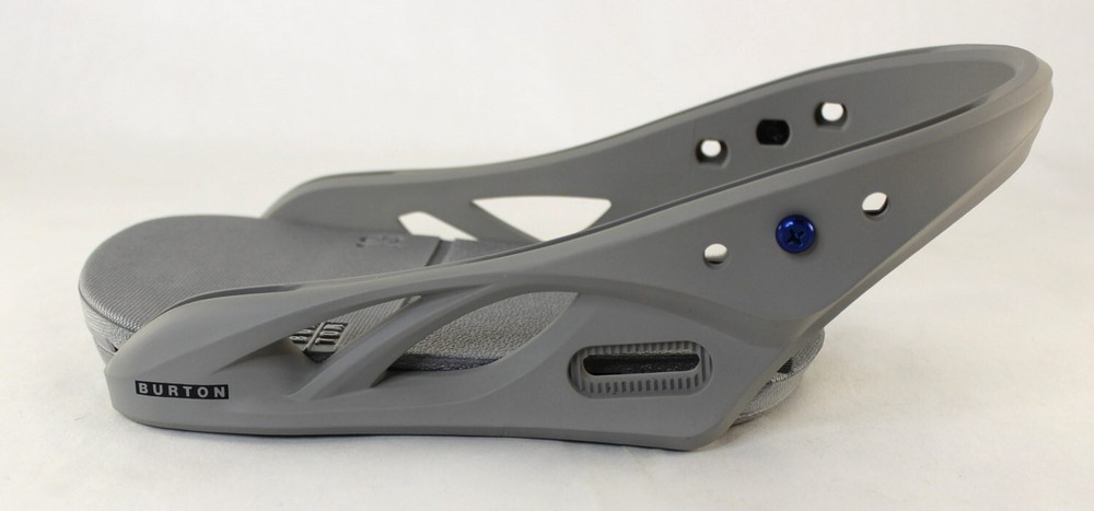 Burton Lexa X Left Snowboard Binding Base Plate Medium New Reflex Grey