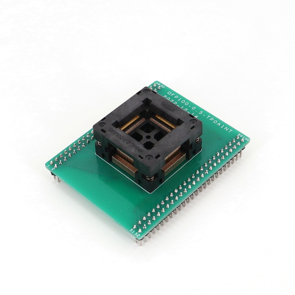 QFP100 TQFP100 to DIP100 Pitch 0.5mm IC Programmer Adapter Test Socket