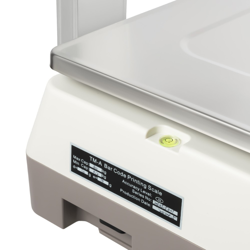 Electronic Weight Scale Digital Price Computing Scale w/ Label Printer Retail