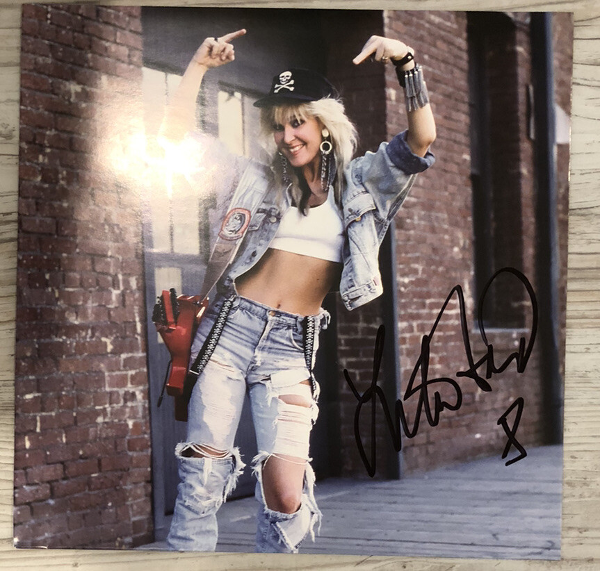 LITA FORD Signed "TIME CAPSULE" Autographed Record LP