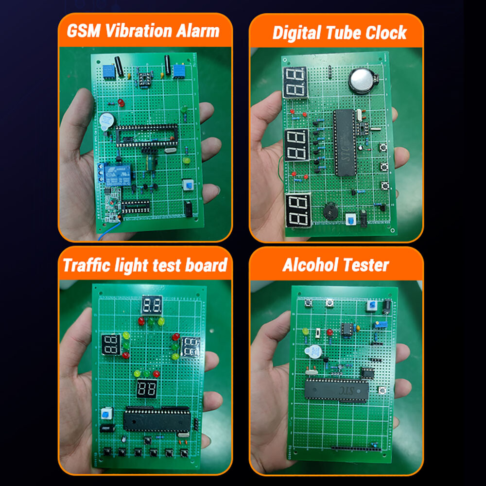 Single Side Universal PCB Prototype Board Printed Circuit Protoboard DIY Solder