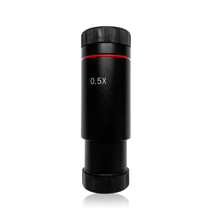 0.5X C Mount Microscope Adapter Port Reducing Relay Lens Eyepiece CCD Camera