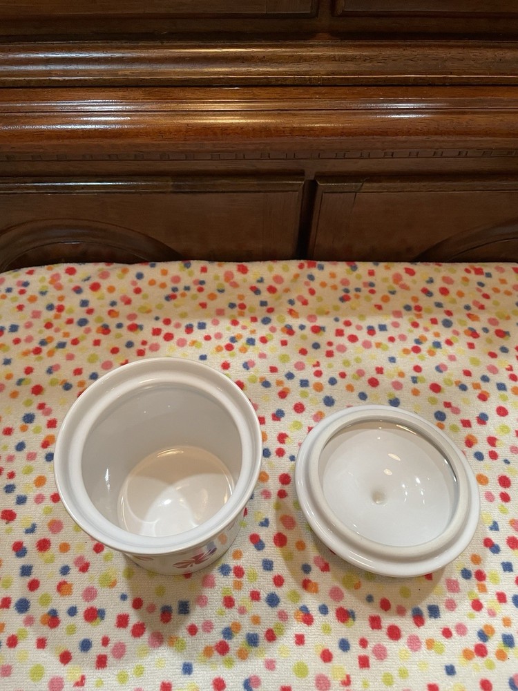 Fiesta FTCCO Jam Jar Peppermint With Lid New First Quality Pristine On White