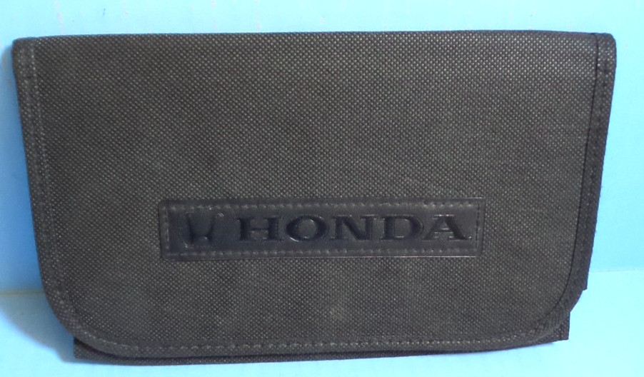 HONDA CLOTH CASE FOR OWNERS MANUAL OPERATORS GUIDE USER GUIDE