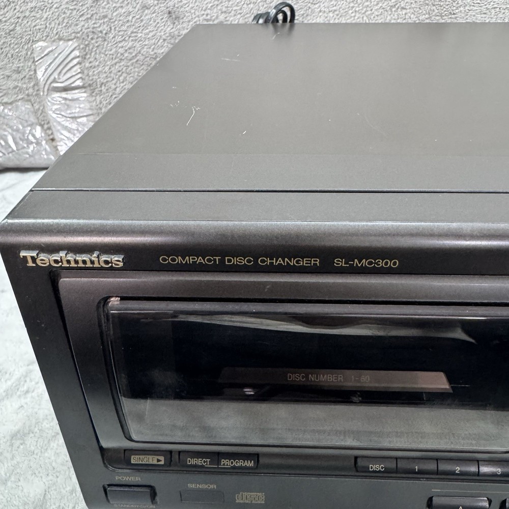 Technics SL-MC300 CD 110+1 Changer Tested Working