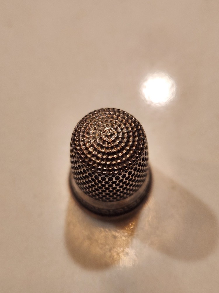 #9 Sterling Silver Sewing Thimble