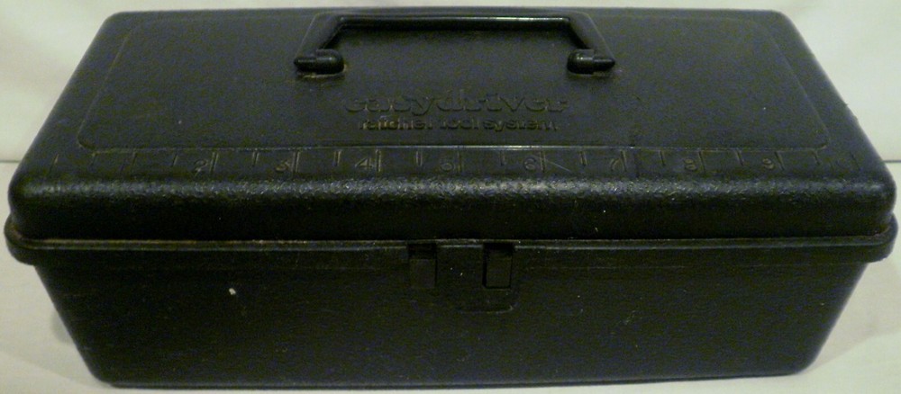Vintage Creative Tool Easydriver Ratchet Power Ball Tool System with Case