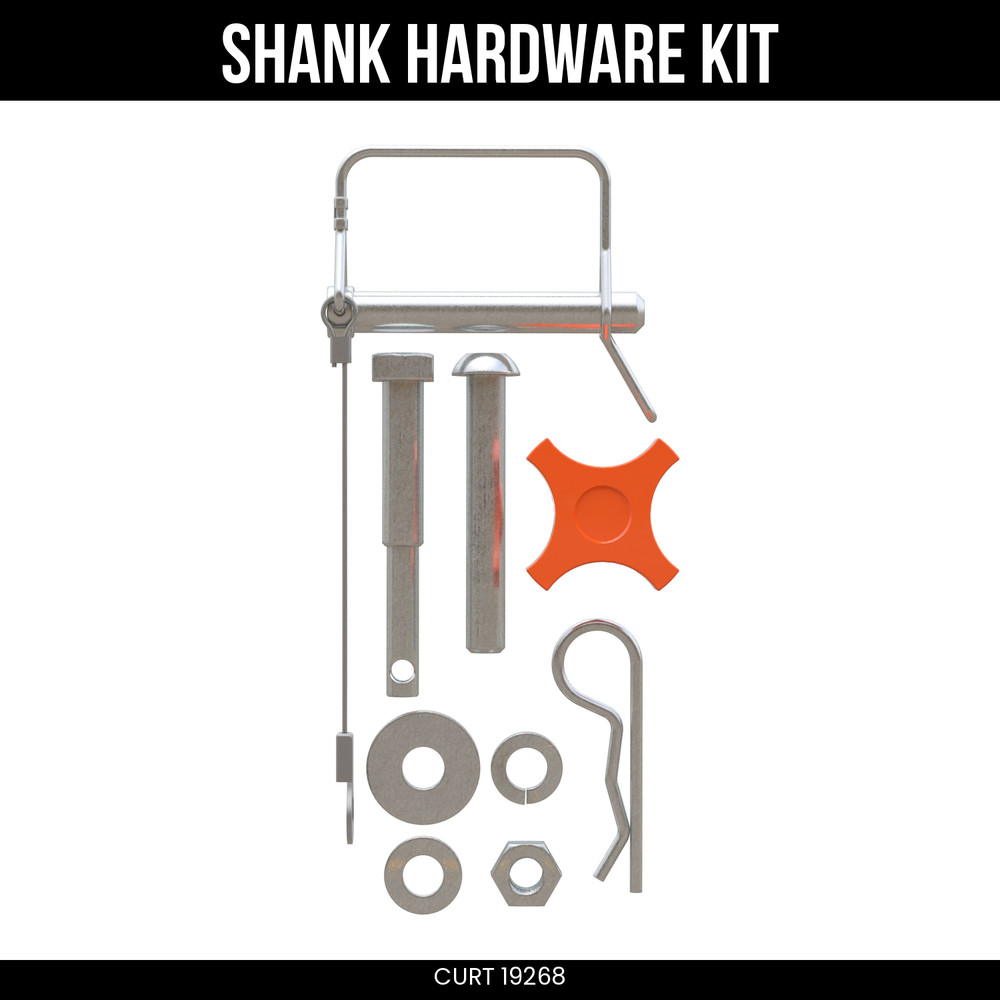 CURT ActiveLink Shank Hardware Kit Replacement for Weight Distribution Hitch