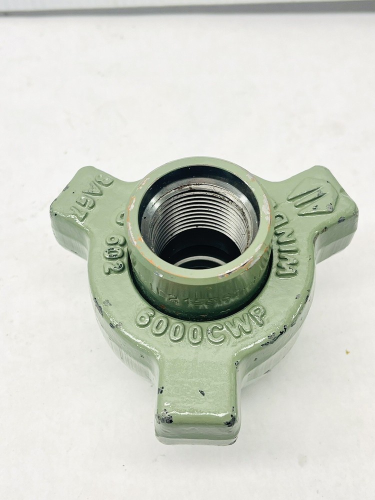 WINDLASS 1" FG 602 THREADED 6000 PSI CWP HAMMER UNION