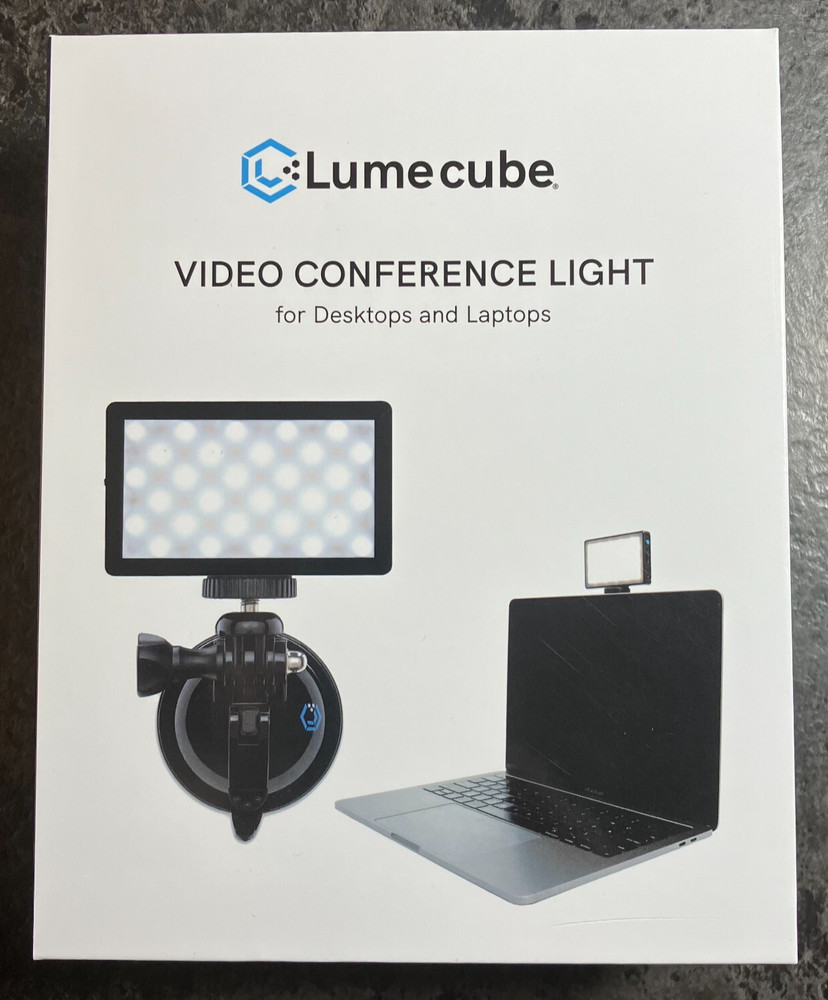 Lume Cube LC-VC2 LED Video Conference Lighting Kit – Adjustable Brightness, USB-