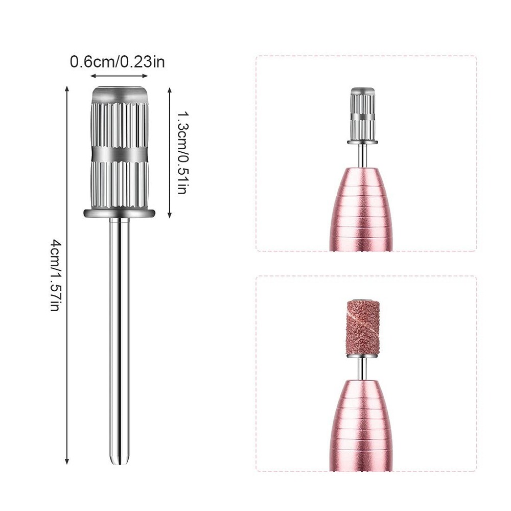 10pcs 3/32 Inch Replacement Nail Drill Heads – Durable & Versatile Nail Tools