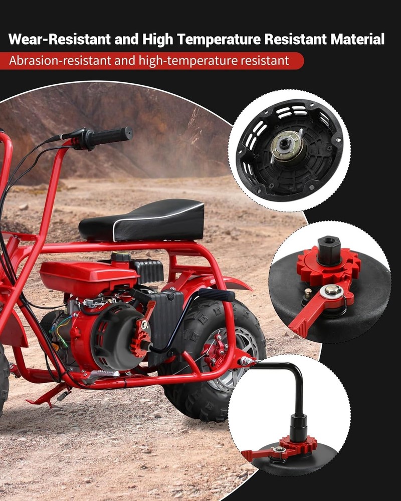 Upgrade Easy Quick Fast Pull Start Recoil Starter Assembly Fit for Predator...