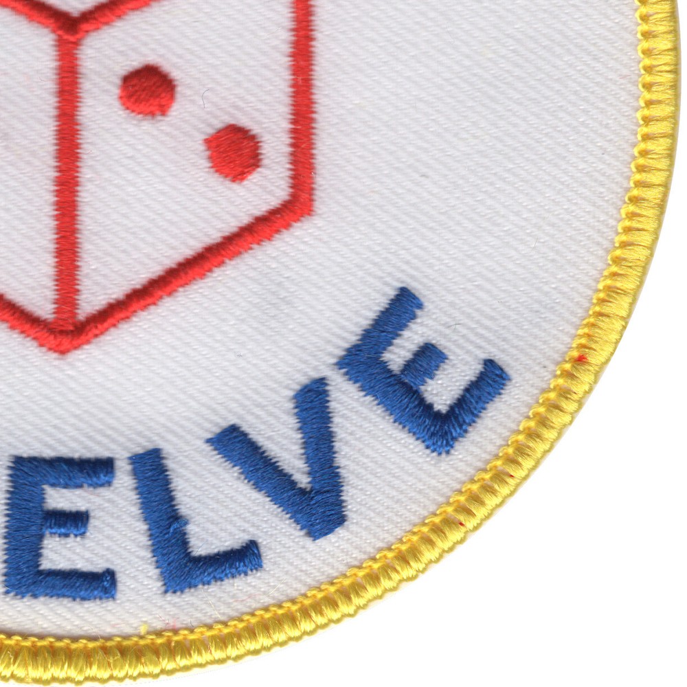 DESRON 12 Destroyer Squadron Patch Dice