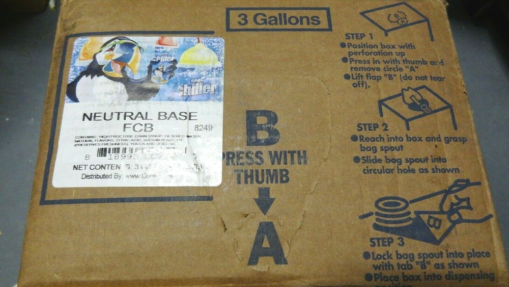 Cool Chiller 8249 NEUTRAL BASE FCB ~ 3 Gallon