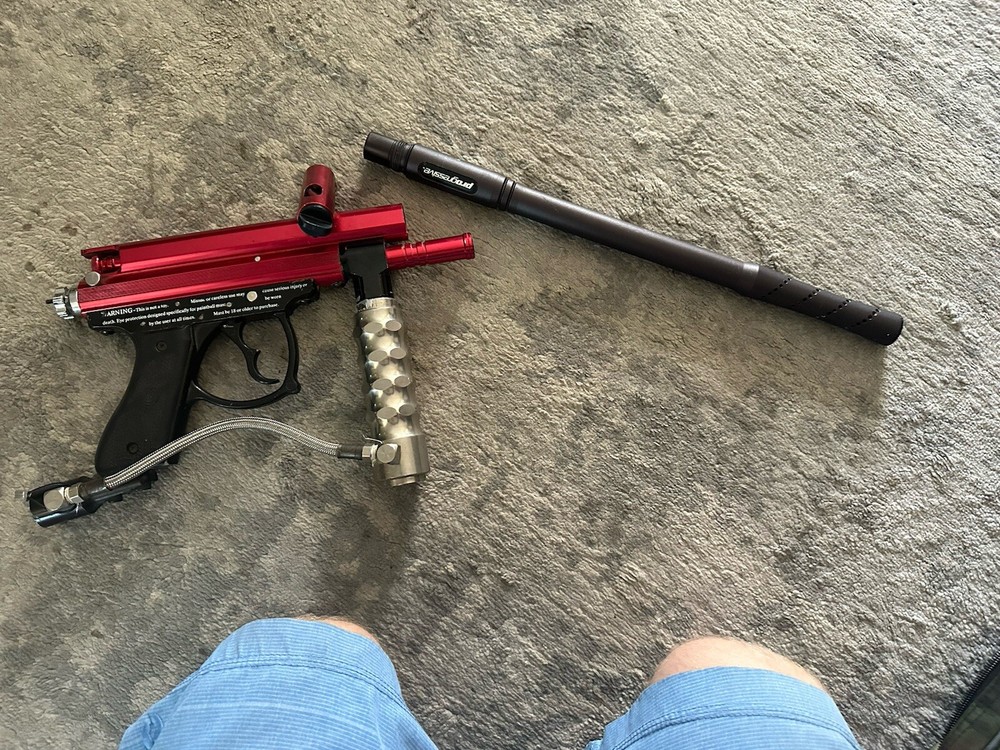 Paradox TA Paintball Gun And Progressive Barrel