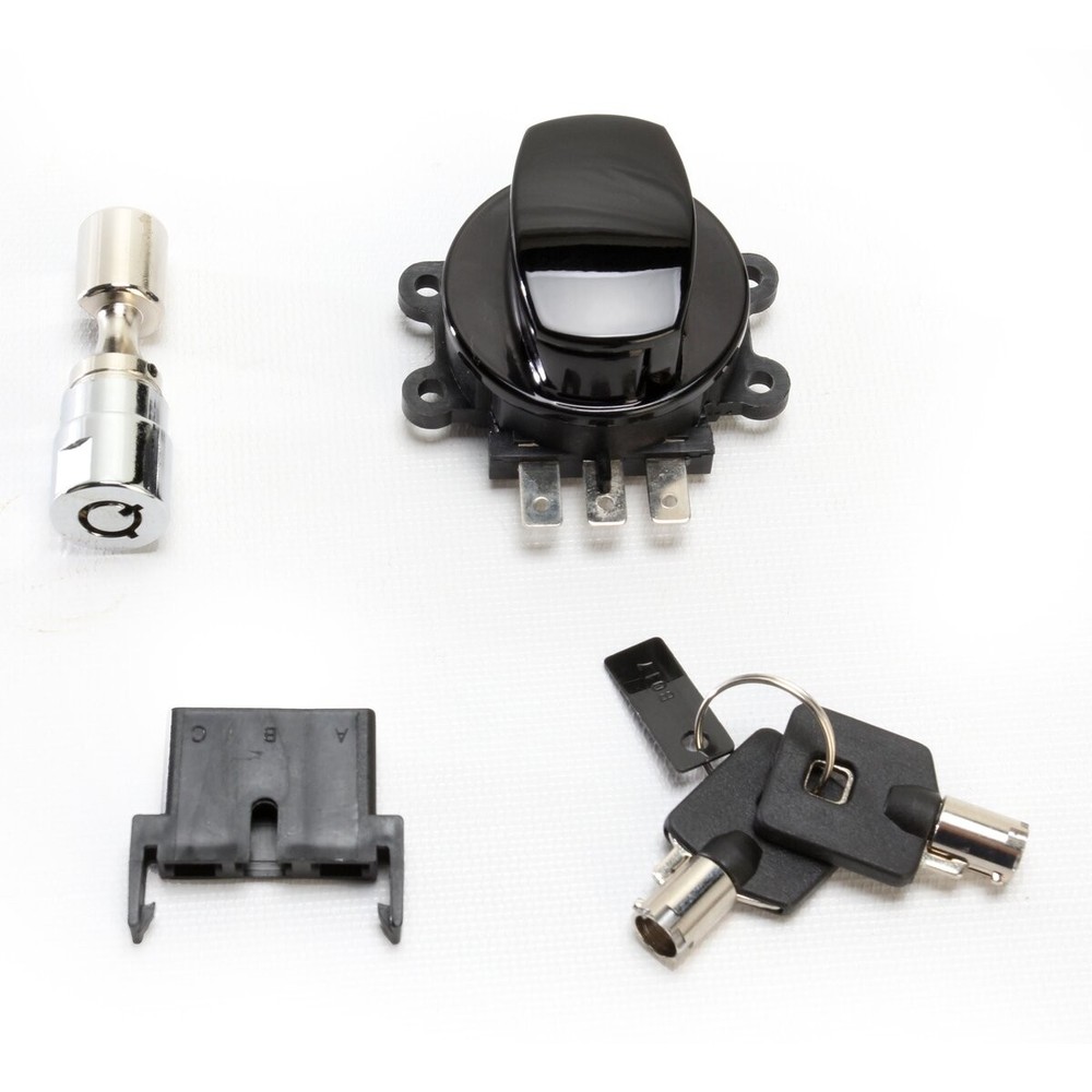 Drag Specialties Black Side Hinge Ignition Switch - 2106-0253