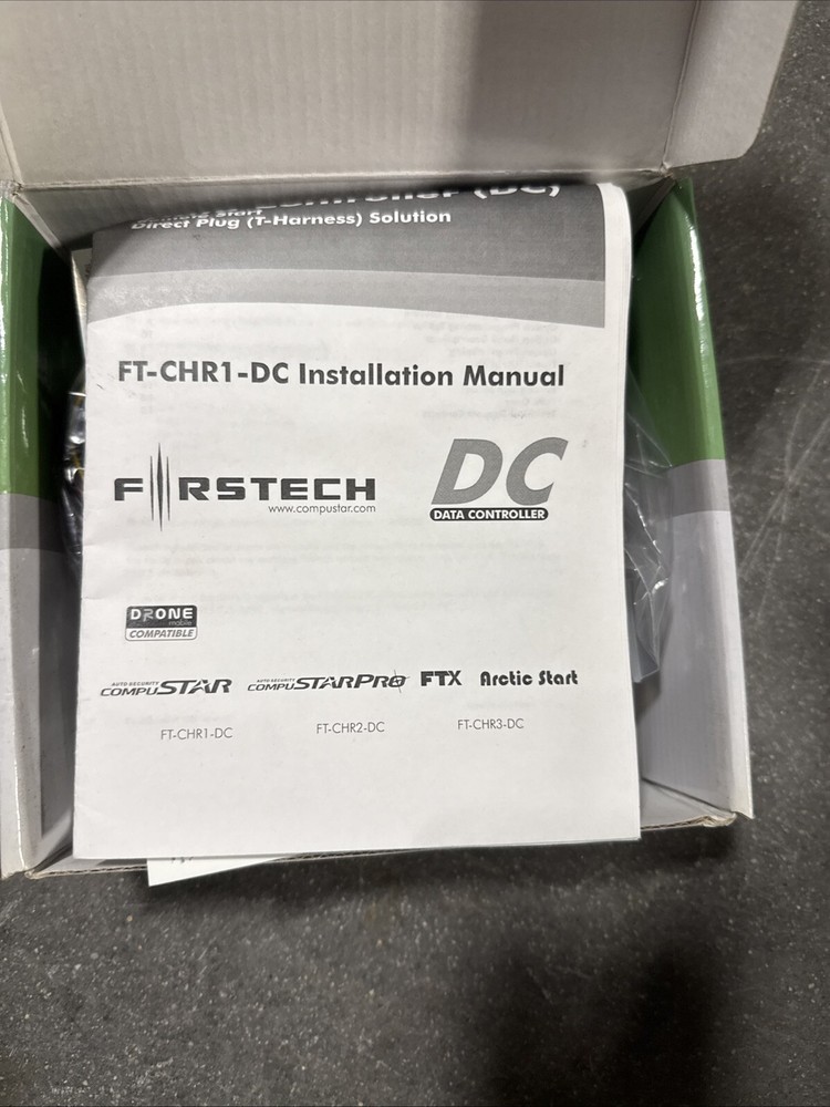 Firstech LLC Data Controller Remote Start DC For Chrysler Dodge Jeep FT-CHR1-DC