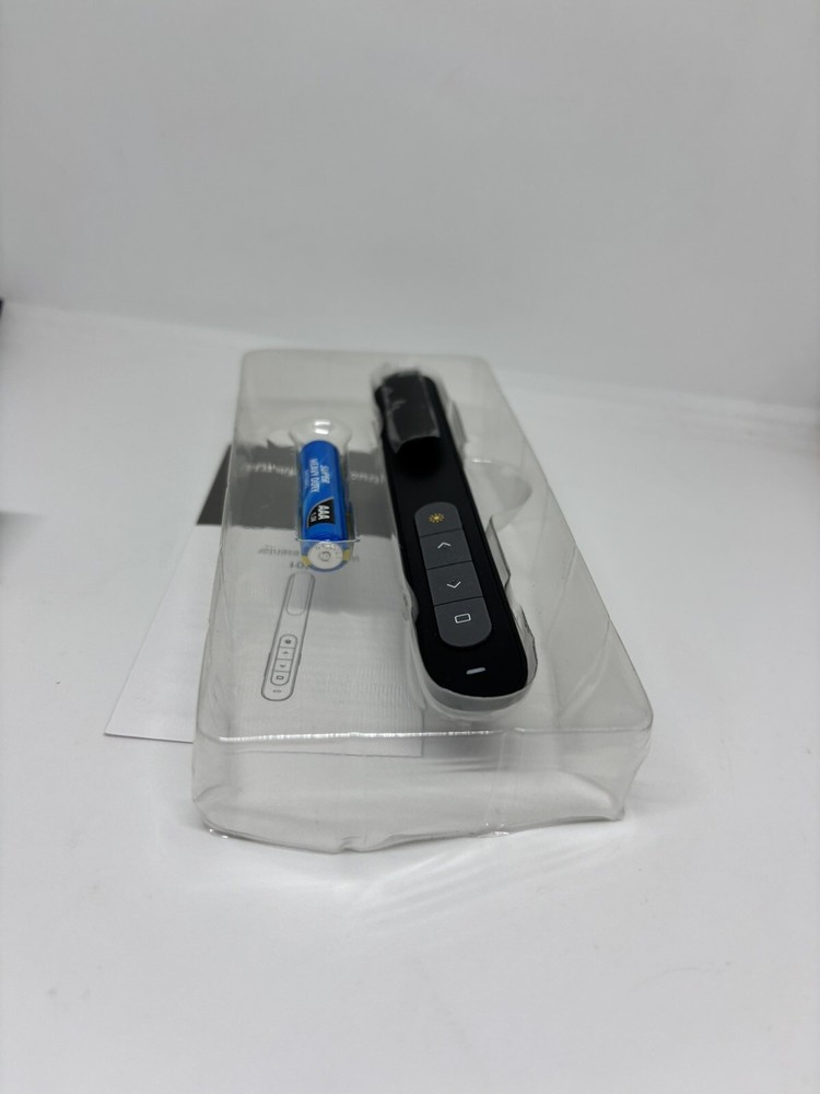 DinoFire Wireless Presenter Pointer Slide Advancer Black