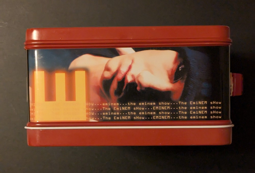NECA EMINEM LUNCHBOX w/ THERMOS 2002