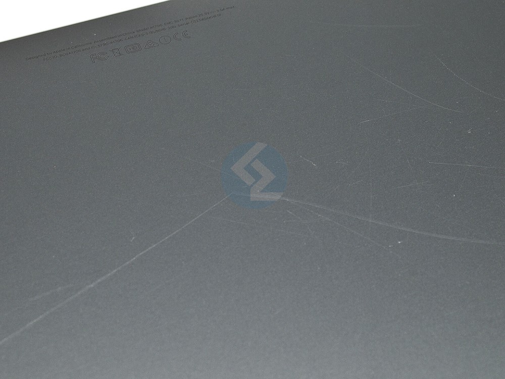 Grade B Space Gray Lower Bottom Case Cover for Macbook Pro 13" A1706 2016 2017