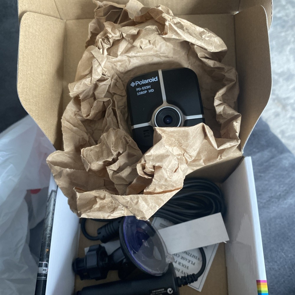 Polaroid 1080p LED Dash Cam - Black