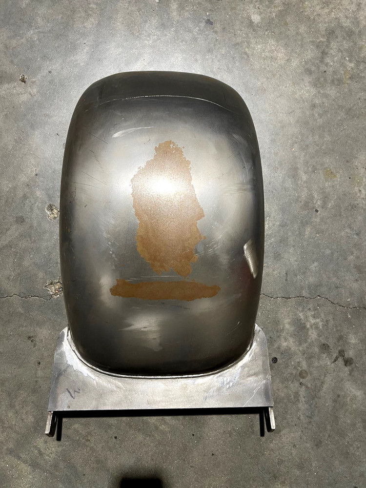 Strutless Wide Rear Fender for Choppers
