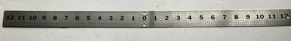 Stainless Steel 24" Center Finding Ruler
