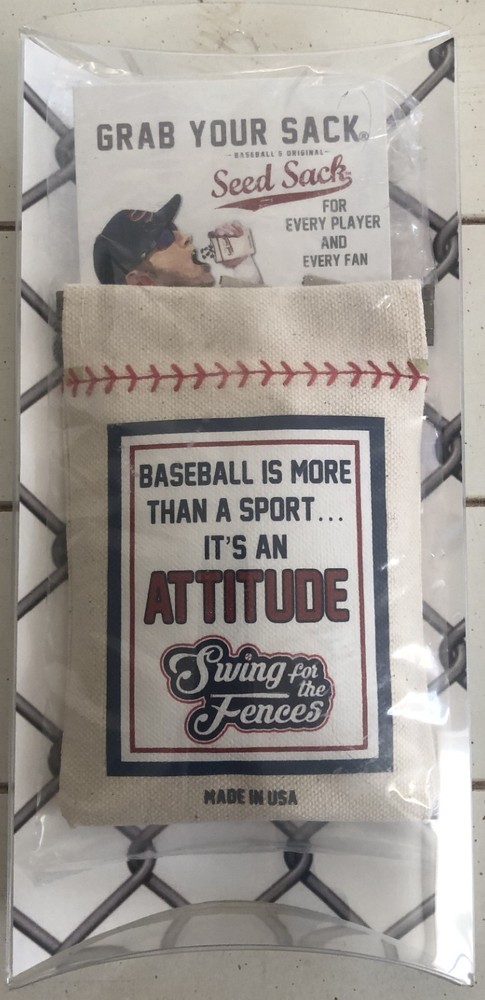 Baseball's CUSTOM Seed Sack - Exclusive SUNFLOWER SEED Holder