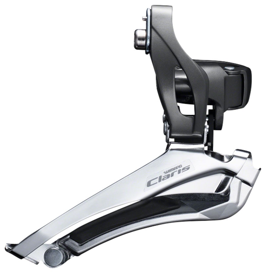 Shimano Claris FD-R2000 8-Speed Double Front Derailleur - Low Maintenance,