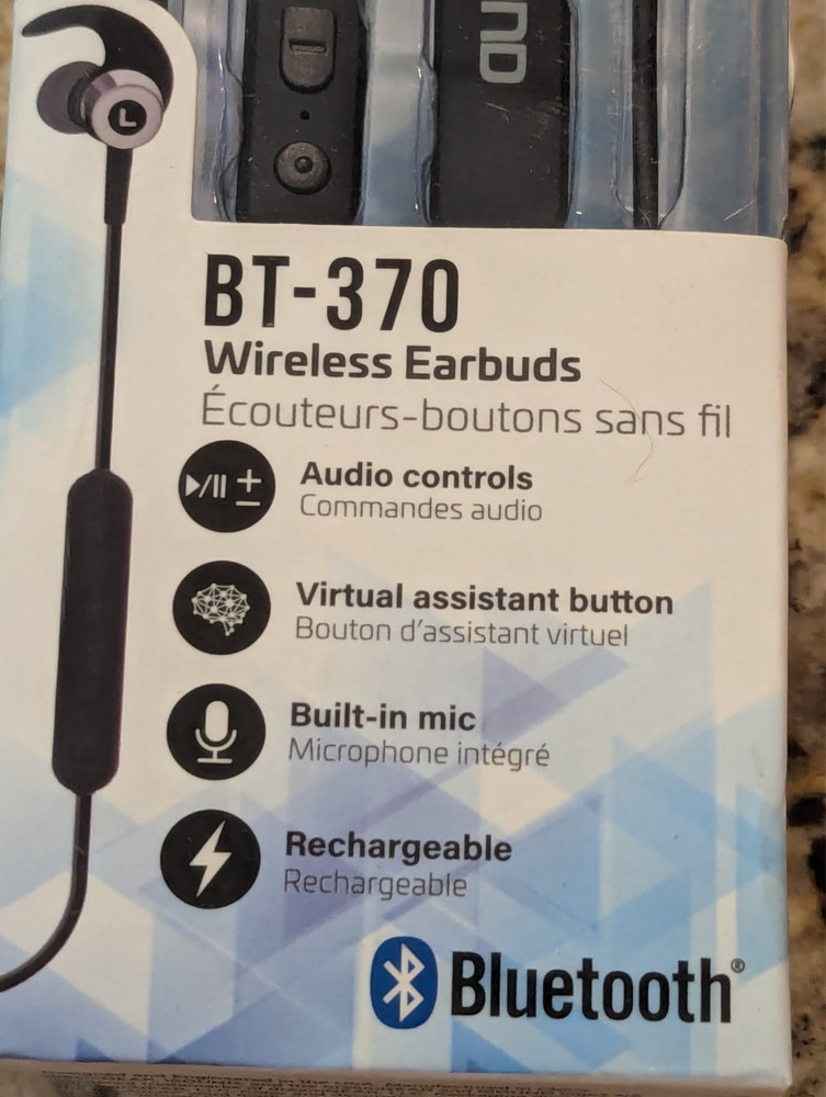 iSound BT-370 Wireless Earbuds Built-in Mic Rechargeable