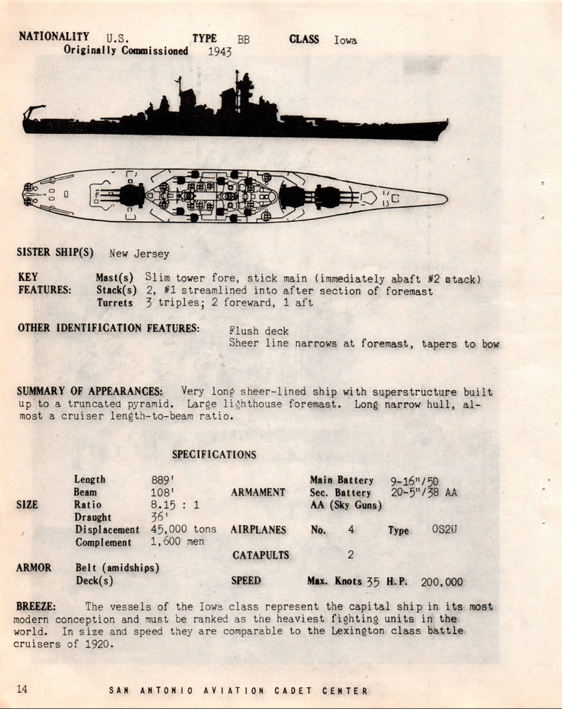 130 Page 1944 IDENTIFICATION AND FUNCTIONS NAVAL VESSELS AAF WORKBOOK on Data CD