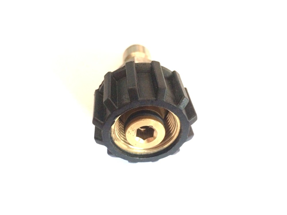 3/8" Quick Connect Plug x M22 Twist Connector for Pressure Washer