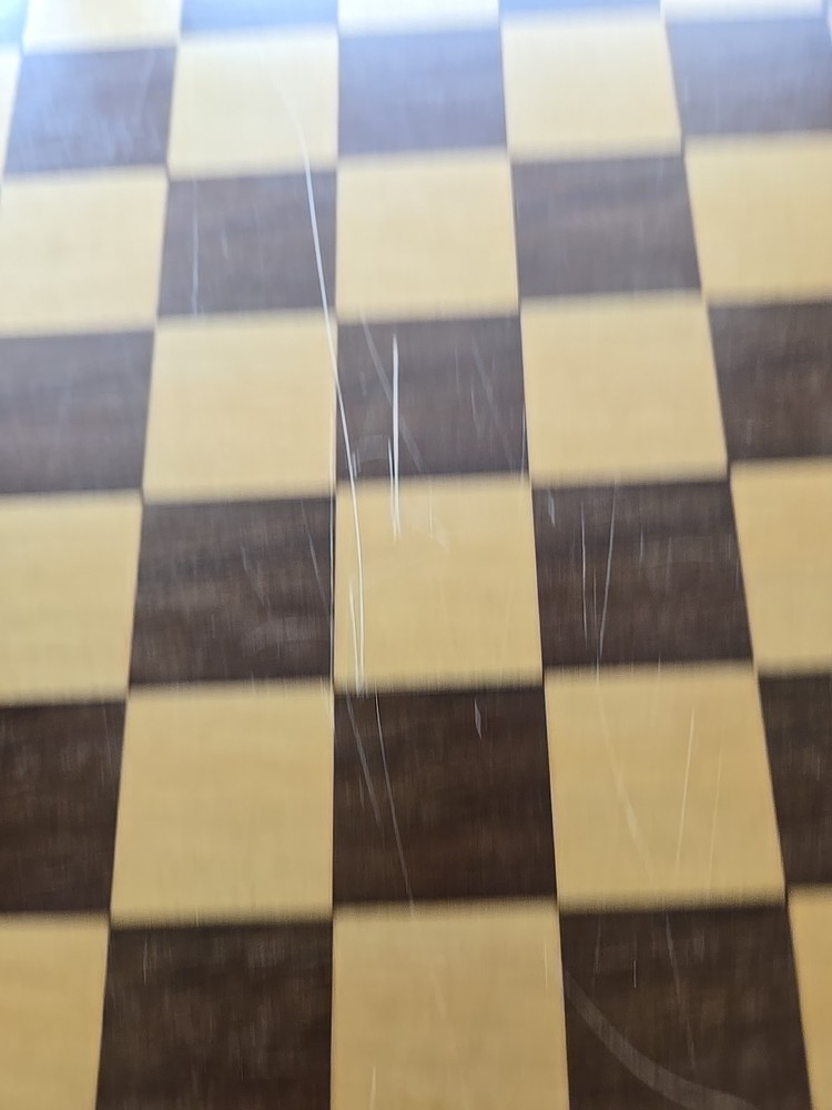 Vintage Glazed Ceramic Duncan Complete Chess Set With Board