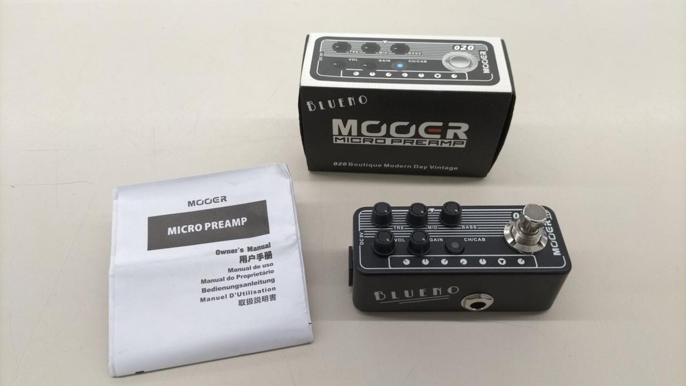 MOOER MICRO PRE020 Pedal Pre