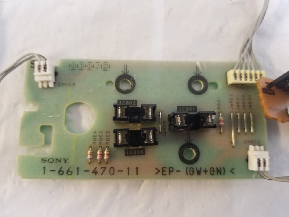 SONY CDP-CX225 Compact Disc Player SENSOR PCB BOARD