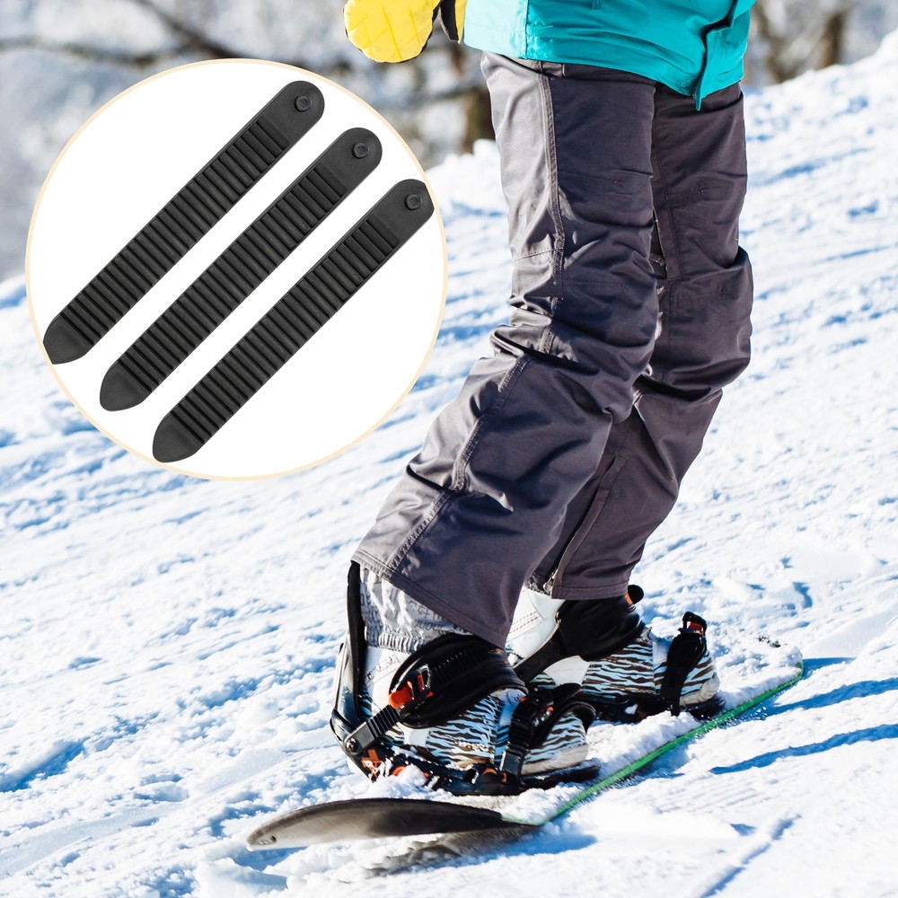 6 Pack Snowboard Ankle Ladder Strap Binding Replacement for Ski Strap In Binding